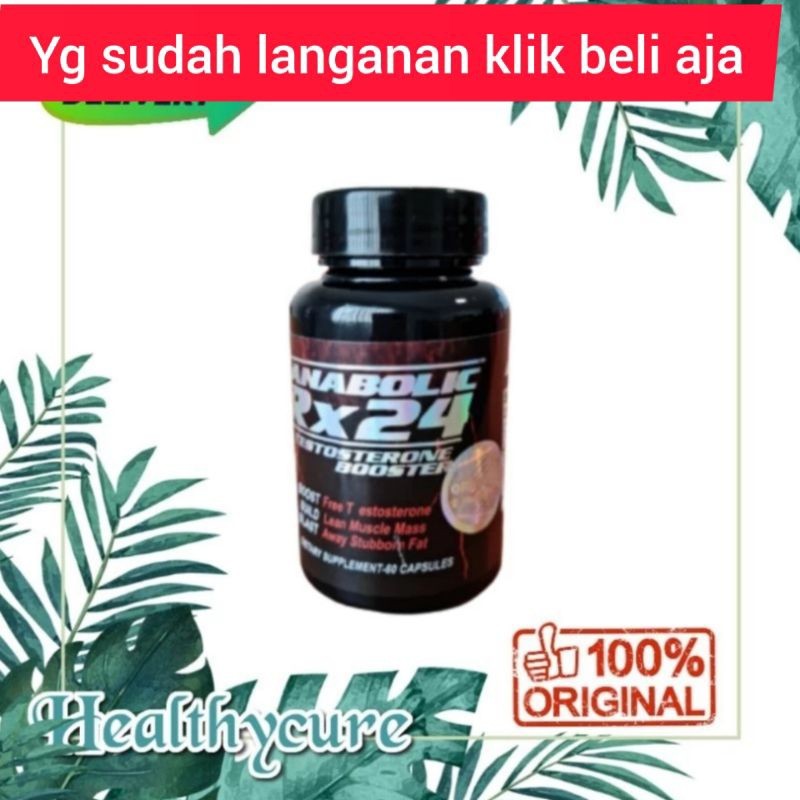 ( Terlaris) Anabolic Rx 24 Original Jakarta 60 Kapsul Libido