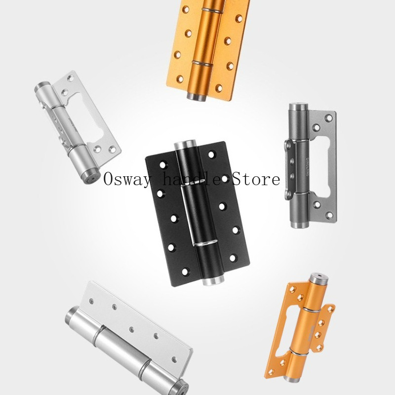 Engsel pintu otomatis untuk pintu tak terlihat, dengan peredam hidrolik, engsel rebound, penutupan o