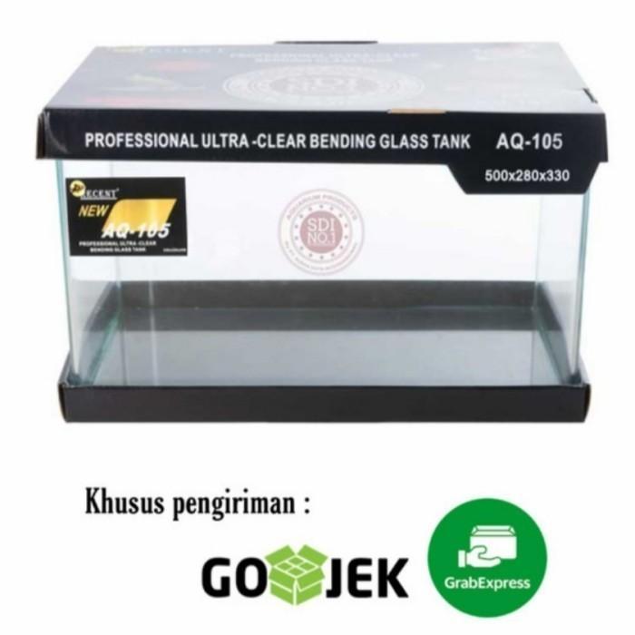 aquarium BENDING 105 aquarium 50 X 28 X 30 CM VIA OJOL