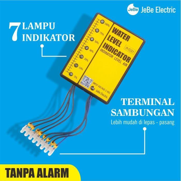 Indikator level air_Alarm air_Sensor air_sensor level air sumur sensor tandon sensor kolam_indikator