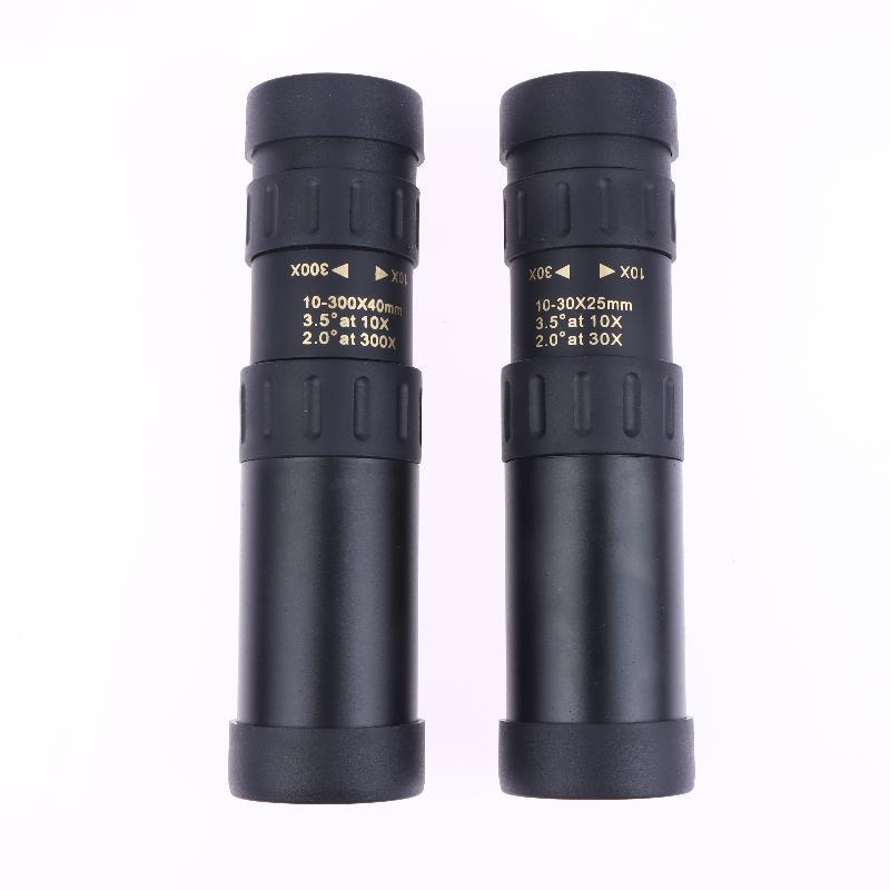 10-300X40/10-30x25 HD Monocular Telescope Outdoor Portable Monocular Telescope High-definition Magni