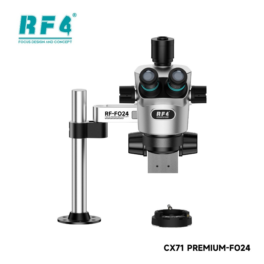 73 RF4 CX71P-FO24 CX71 PREMIUM - FO24 - Mikroskop Trinokular Anti-Fatigue Design 6.5 - 65X Zoom