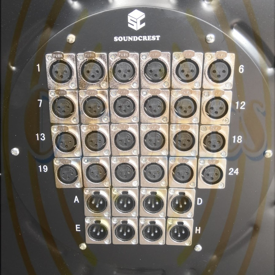 Snake Cable Kabel Snake Soundcrest 24 in 8 out 50 meter High Quality