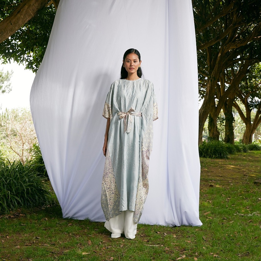 Kartinis - Athina - Batik and Silk Embroidered Kaftan