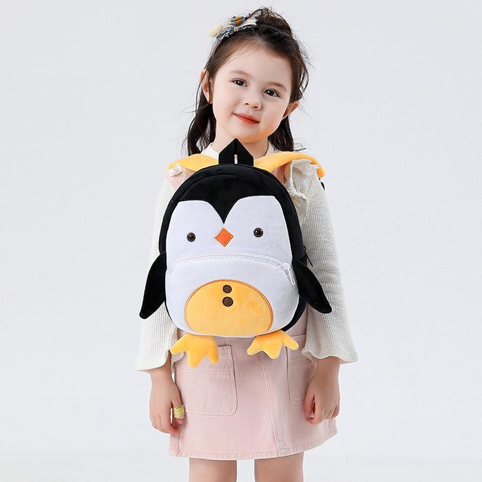 New Collection Kakoo Original Import ready Tangerang TAS SEKOLAH ANAK COWOK PAUD TK MURAH - Pinguin