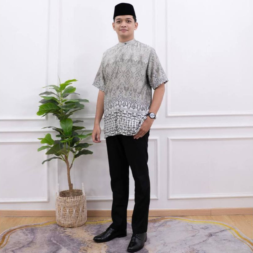 PRILLY BUSANA- Fatan Koko Melayu - Kemeja Cowok - Kurung Malaysia - Baju Muslim Pria