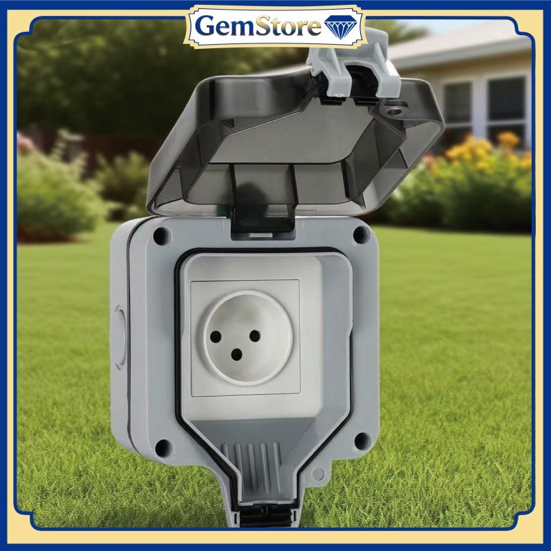 Stop Kontak IP66 50-440V Waterproof Anti Air Hujan untuk Luar Ruangan Kolom Listrik Outdoor