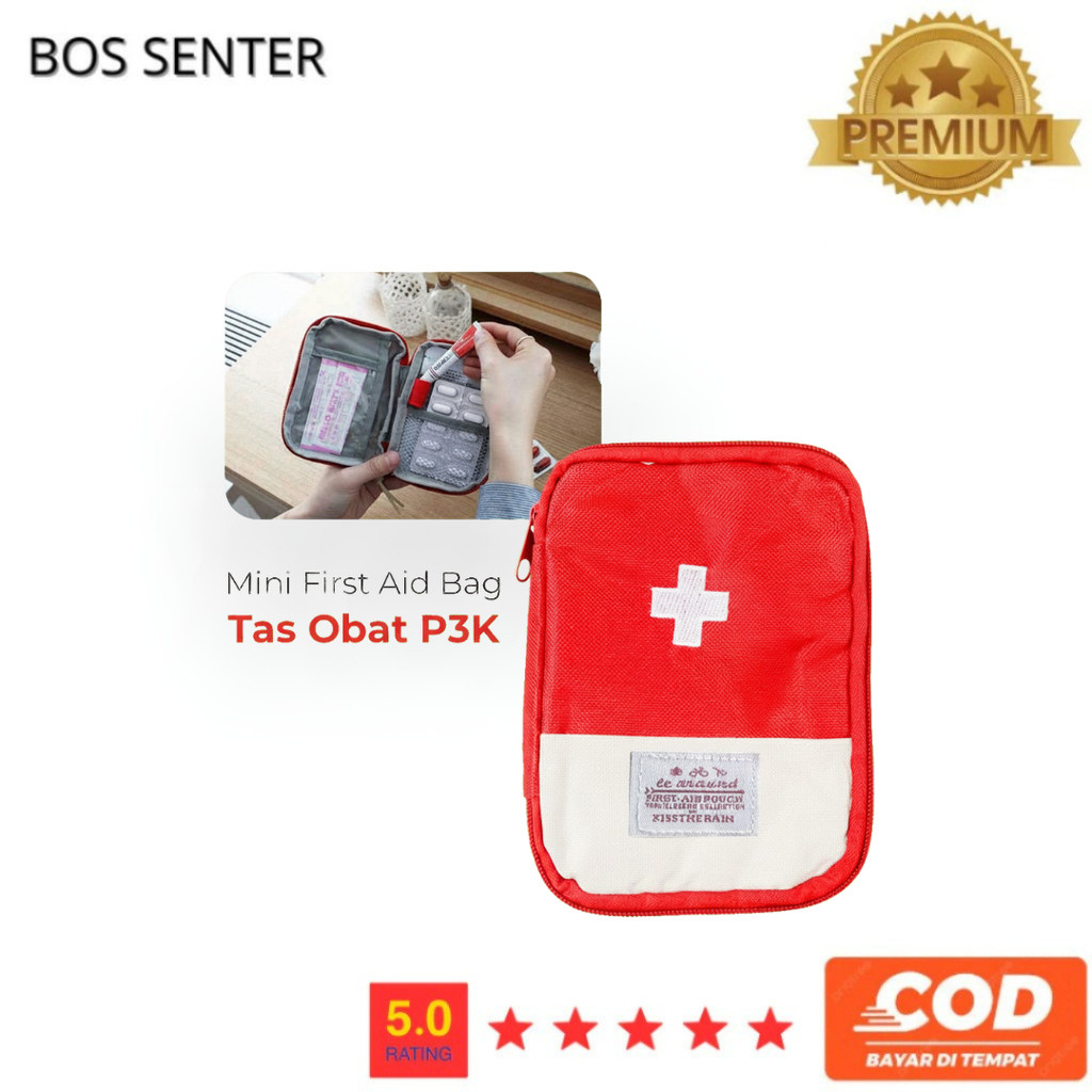 Dompet Obat P3K Haji & Umroh - Tas Medis Kecil Praktis
