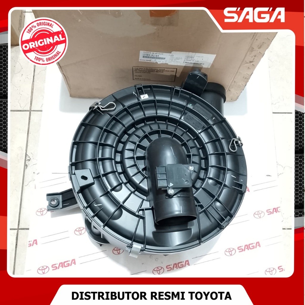 SAGA | Rumah Tabung Hawa / Filter Udara Innova & Fortuner Diesel Original Toyota 17080-0L120