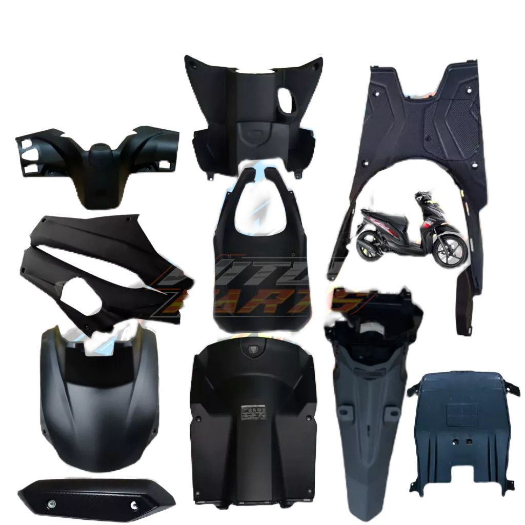 ECERAN SATUAN Body Kasar Honda Beat Fi / Beat Fi 2012 2013 2014 / Full Body Kasar Beat Fi Lama Paru 
