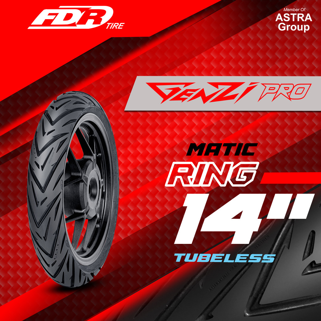 Ban Motor Tubeless FDR GENZI PRO Ring 14