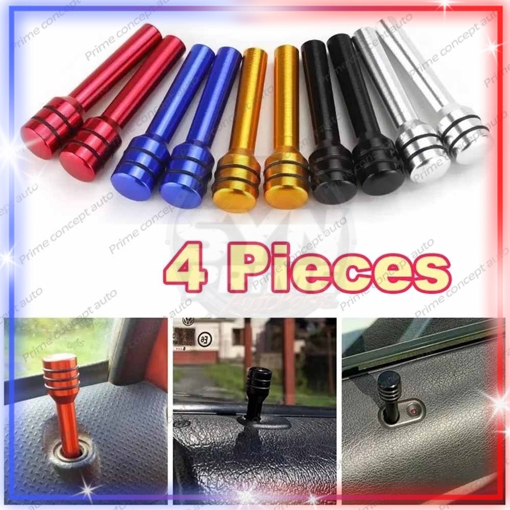 Kunci Pintu Mobil Pin Kunci Pintu Mobil Universal Knop Kunci Mobil Gesper Pintu untuk Modifikasi