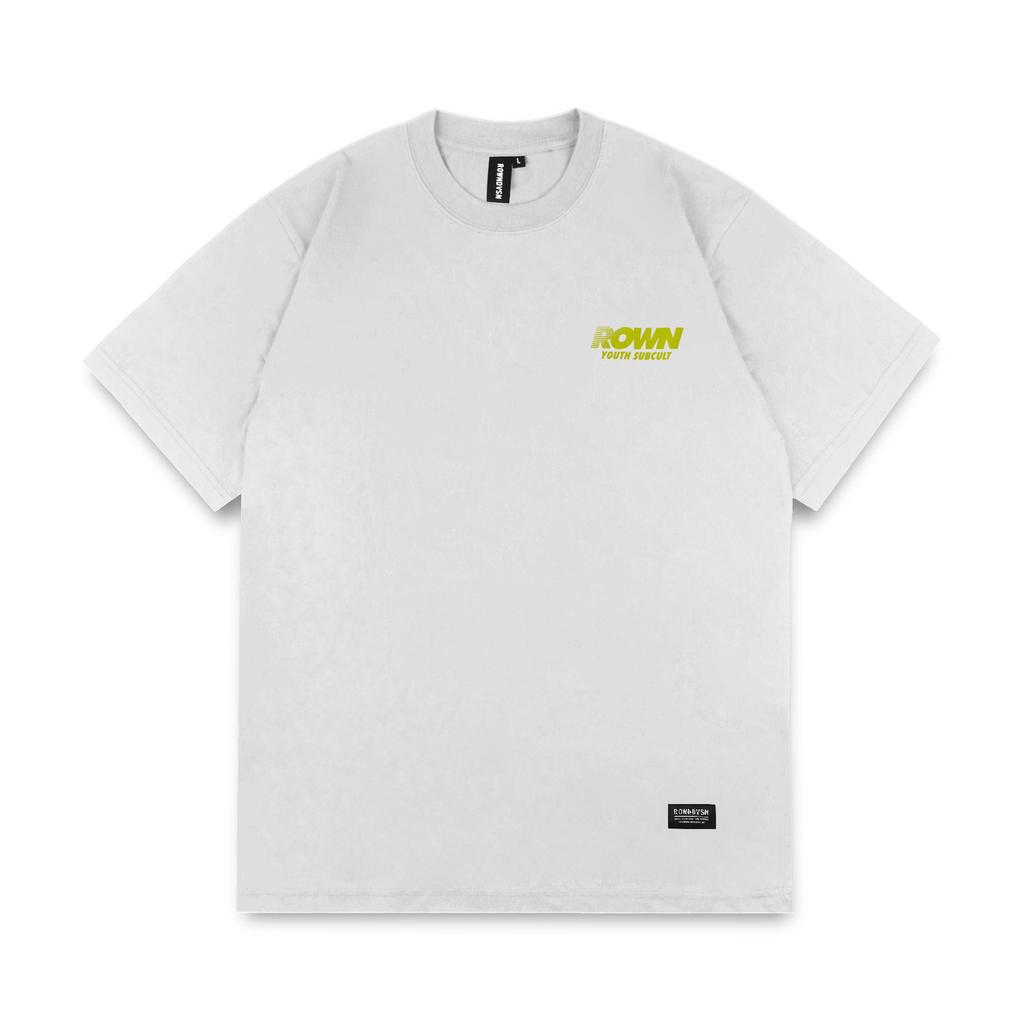 [COD] Rown Division Kaos Pendek || Tompkins White Green T-shirt Original Tee