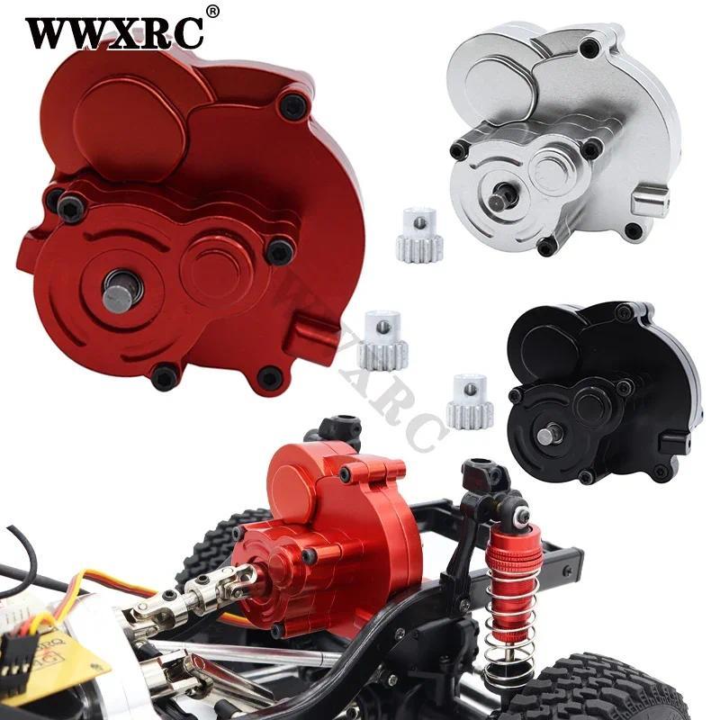 MN86 CNC Transmission Gearbox with Motor Gear for 1/12 MN128 MN86 MN86K MN86KS G500 RC Rock Crawler 