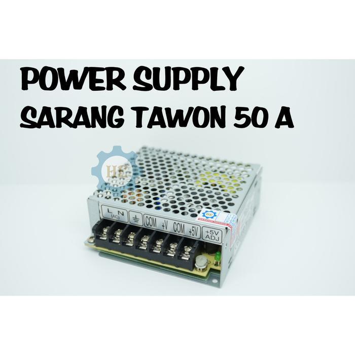 POWER SUPPLY SARANG TAWON GINAL MW 50A / SARANG TAWON MESIN BORDIR