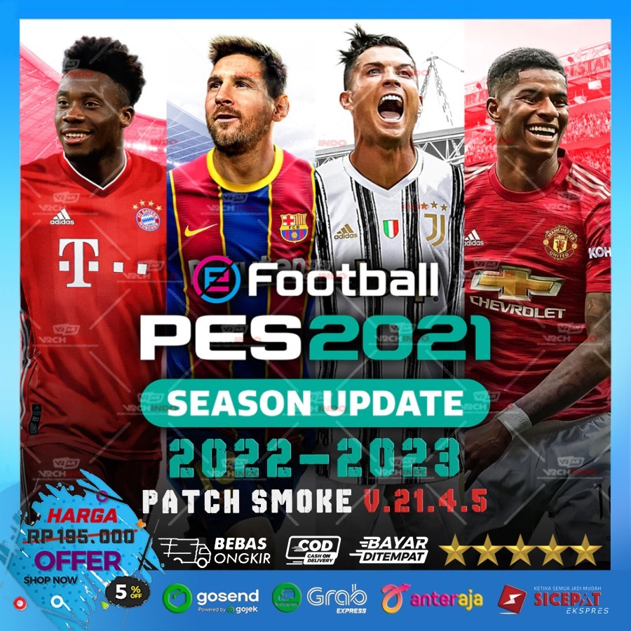 Flashdisk Game Portable PES All in One - Patch Update Terbaru 2024 - 2025 Games for PC Desktop / Kom