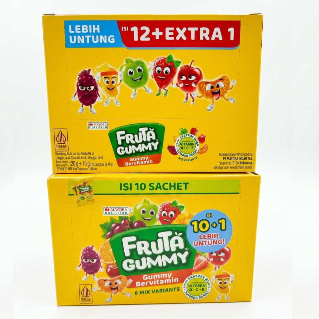 #MAYORA Permen Fruta Gummy Box