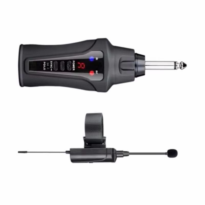 DT-5 Flute Microphone Signal Stable Sound Long Reception Distance Wireless Microphone For Flute