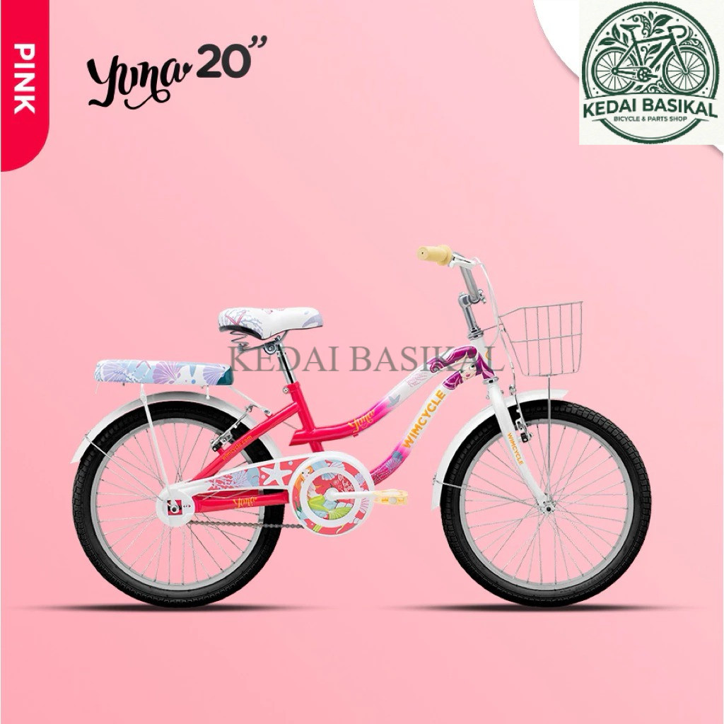 [KEDAI BASIKAL] Sepeda Mini Anak 20 Wimcycle Elena Love / Yuna | Bicycle & Parts Shop
