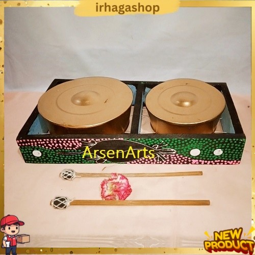 NEW Mainan Anak Gamelan Jawa Kenong Bonang Alat Musik Tradisional Jawa IRH