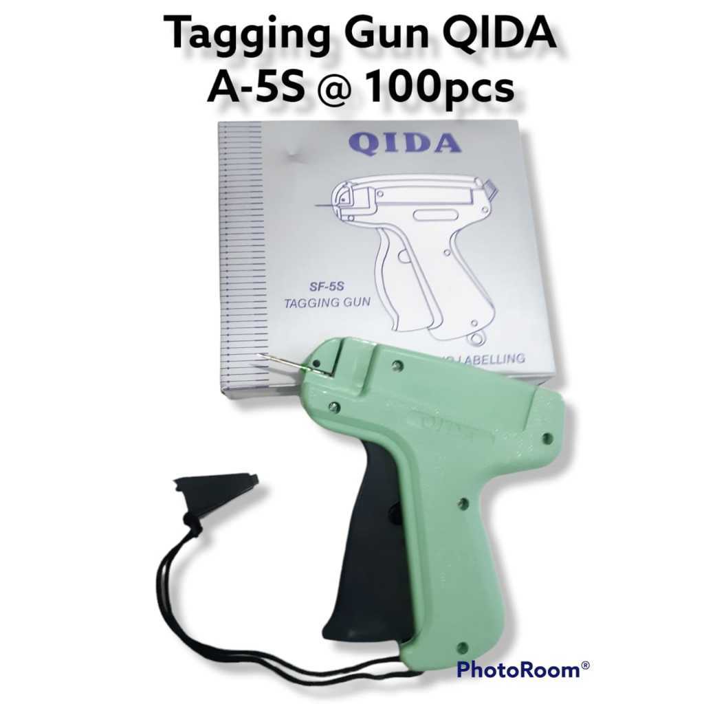Tag Gun Tag Pin Tembakan Label Baju/Laundry/Kaos Kaki/Pakaian