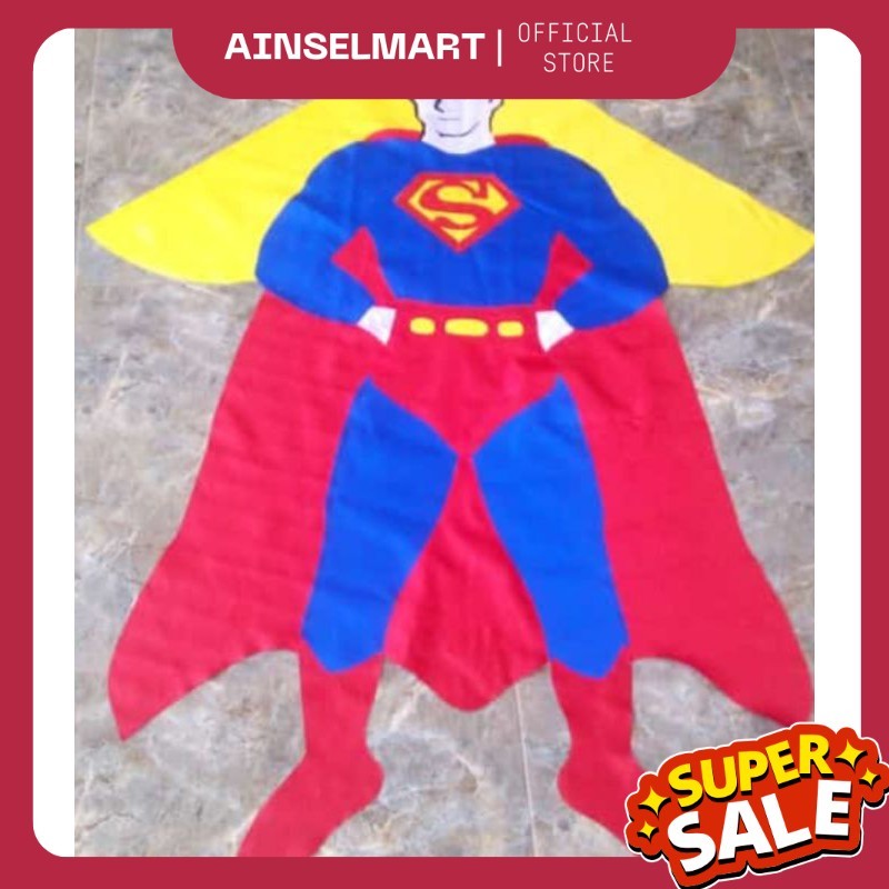 Layangan Kain Karakter / Layangan Hias / Layangan Superman /SA