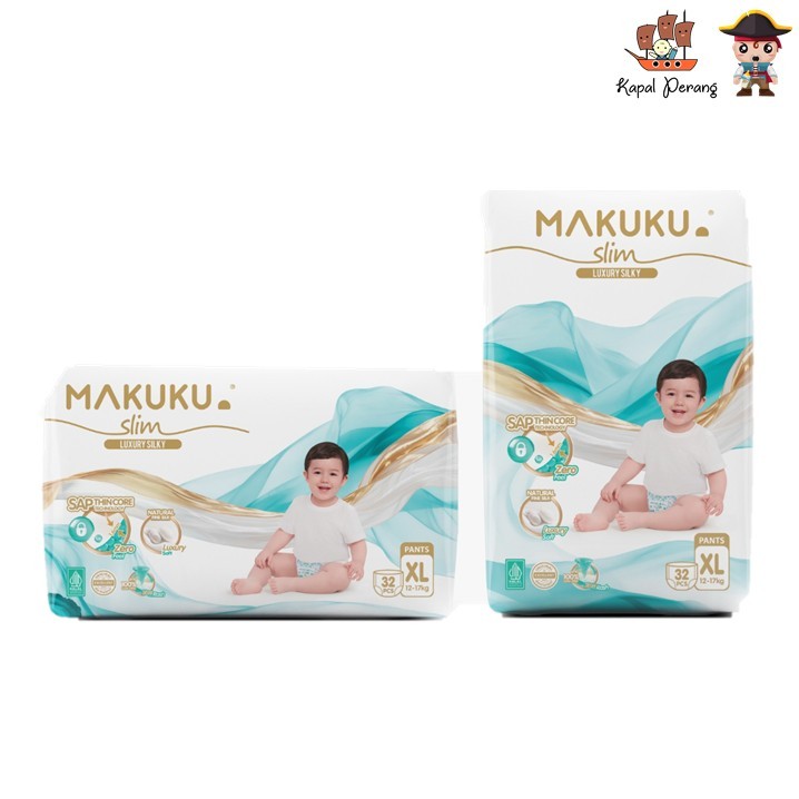 Makuku Air Diapers Pants SLIM XL32