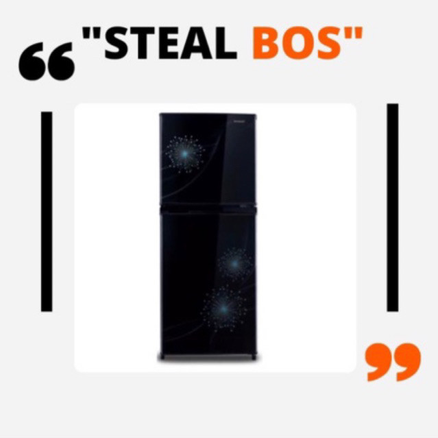 SS SHARP kulkas 237 MG lemari es pintu 2 kulkas sharp 2 pintu 237 MG kulkas sharp 237 kulkas 2 pintu