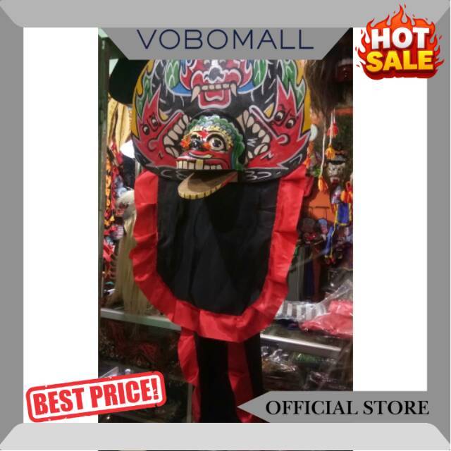 BARONGAN SPON JUMBO KEMUL PANJANG / barongan anak / barongan kediri / barongan spon / pecut / pecut 