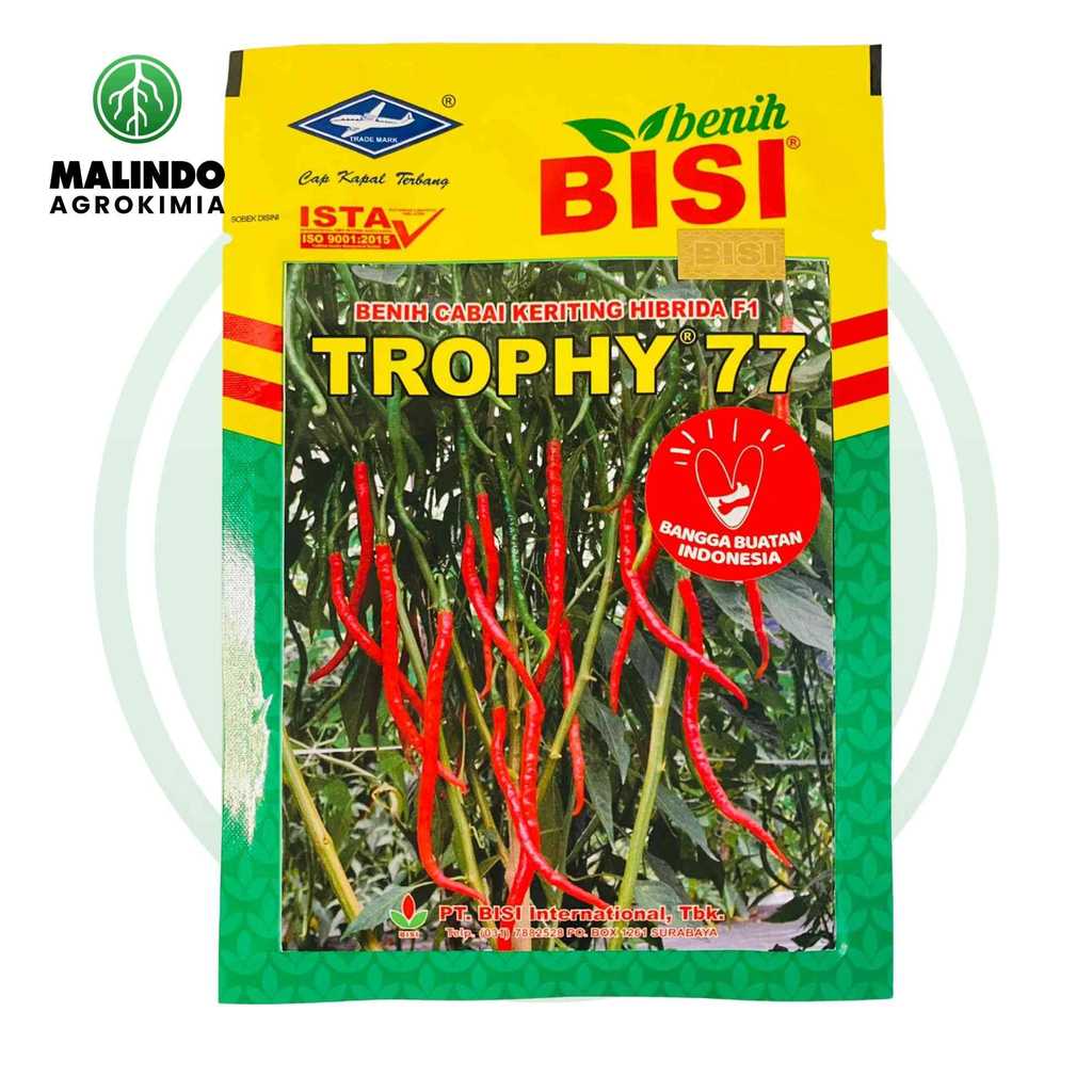 Benih Cabai Keriting TROPHY 77 10gram dari CAP KAPAL TERBANG