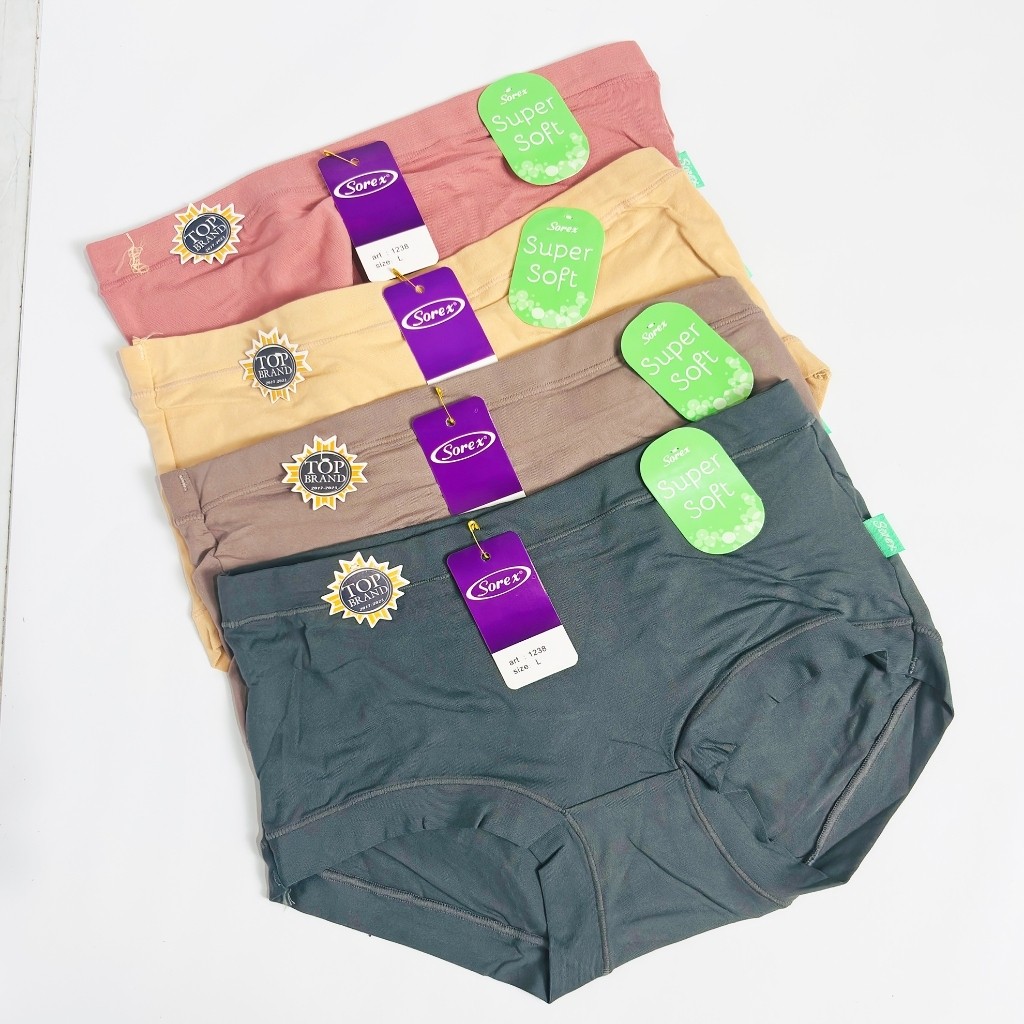 Terbaru Isi 6 Pcs Sorex CD Wanita 1238 SuperSoft Jumbo [PR4ALN]