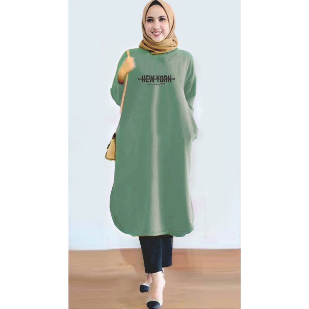 kevtee3 - TUNIK BABY TERRY / TUNIK PANJANG / TUNIK POLOS / TUNIK MODEL / Tunik Mama JUMBO / Babyterr