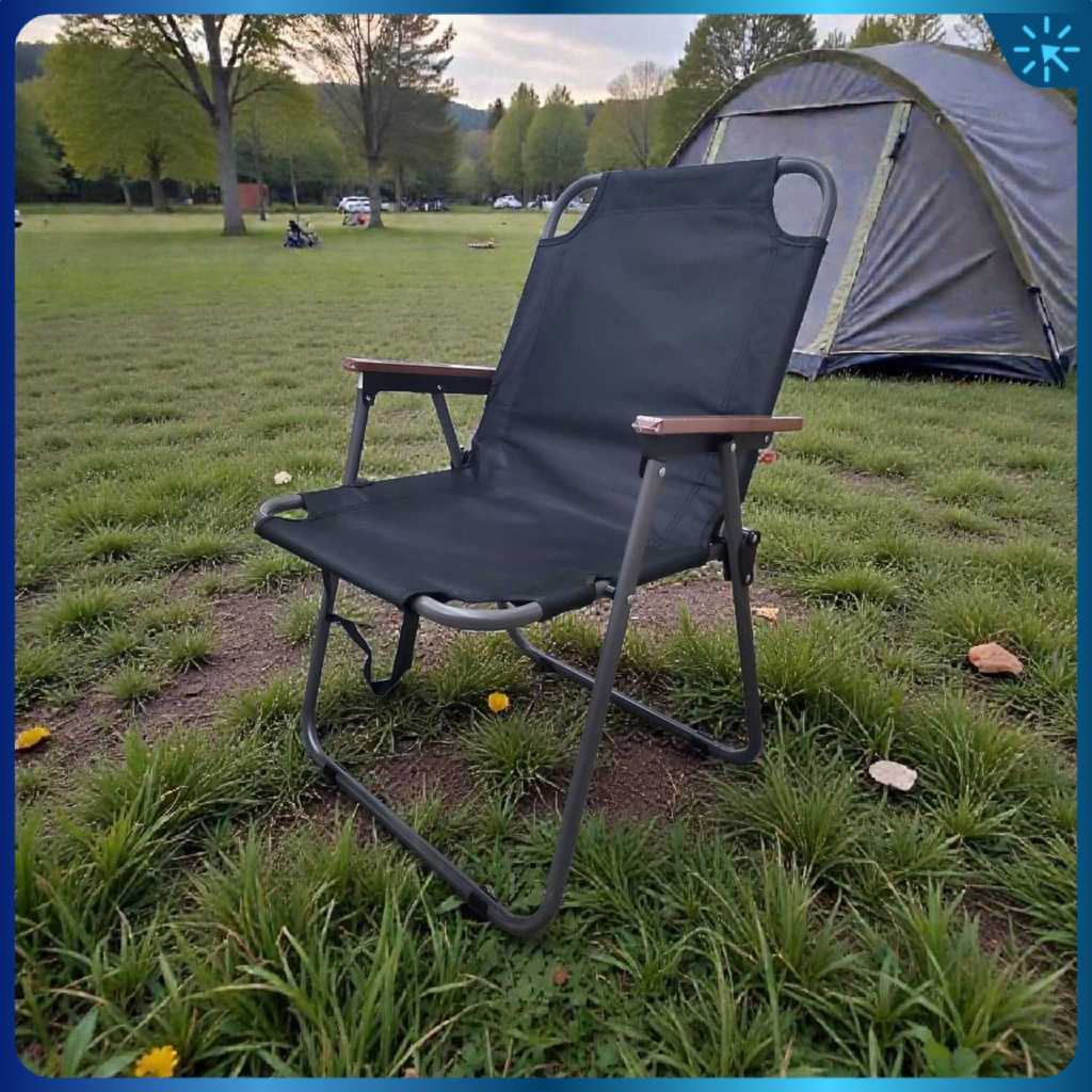 Kursi Lipat Outdoor Camping Portable Foldable Oxford 600D - QSDZ-267