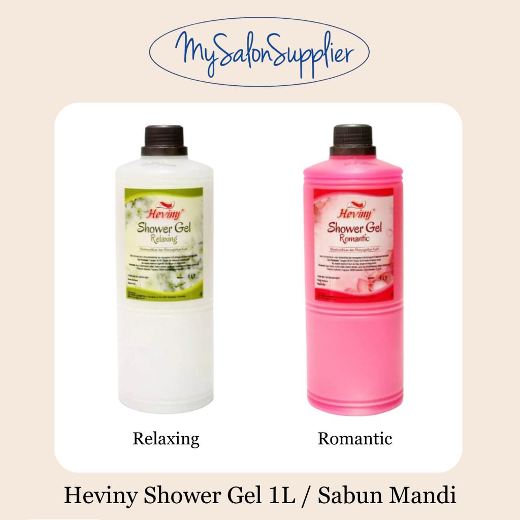 Heviny Shower Gel 1L / Sabun Mandi (diskon)