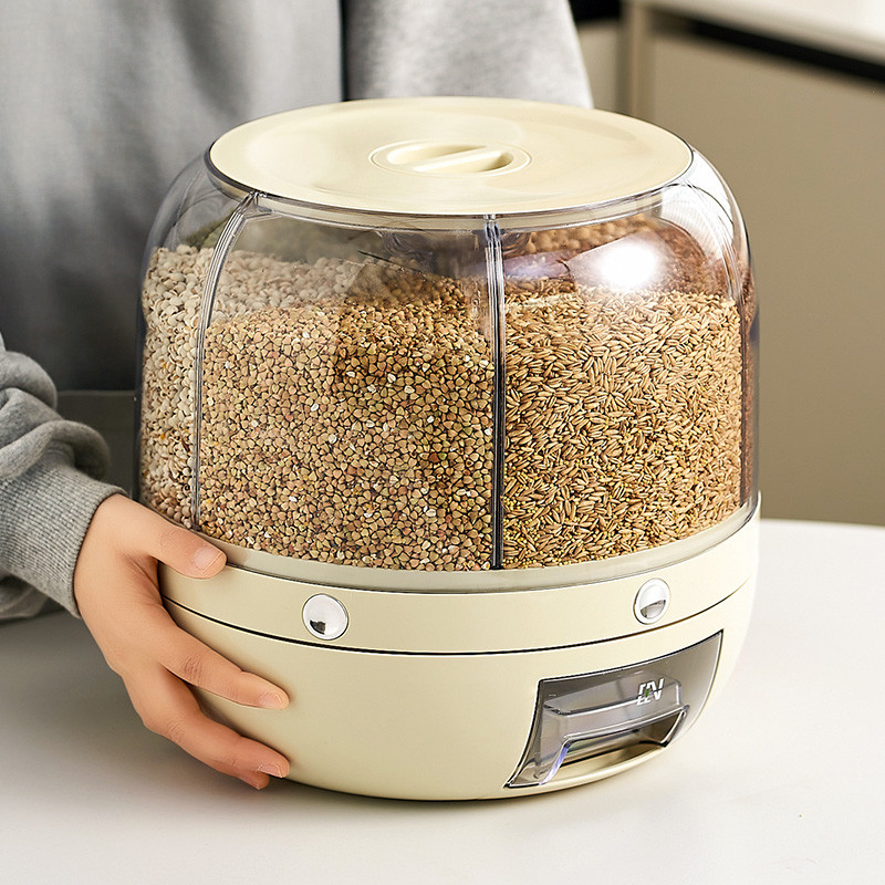 UFORU Rice bucket 20 catty food grade kiten household sealed insect-proof grain and miscellaneous gr