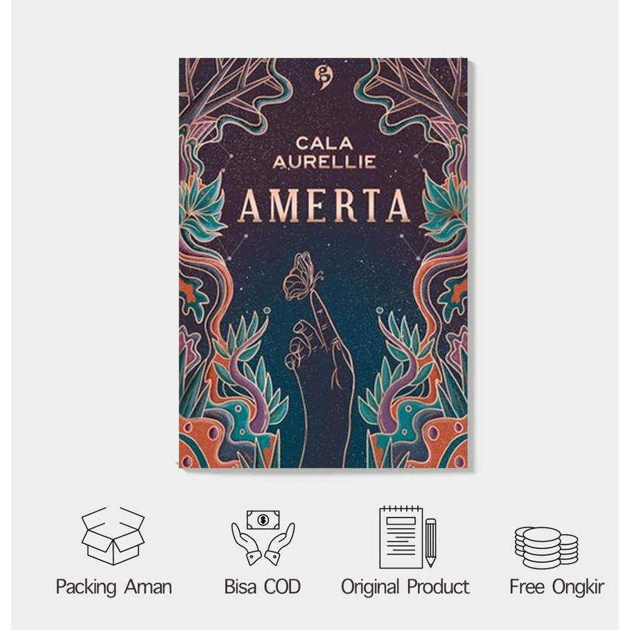Buku Novel Amerta Cala Aurellie gagasmedia Kawahmedia - Original