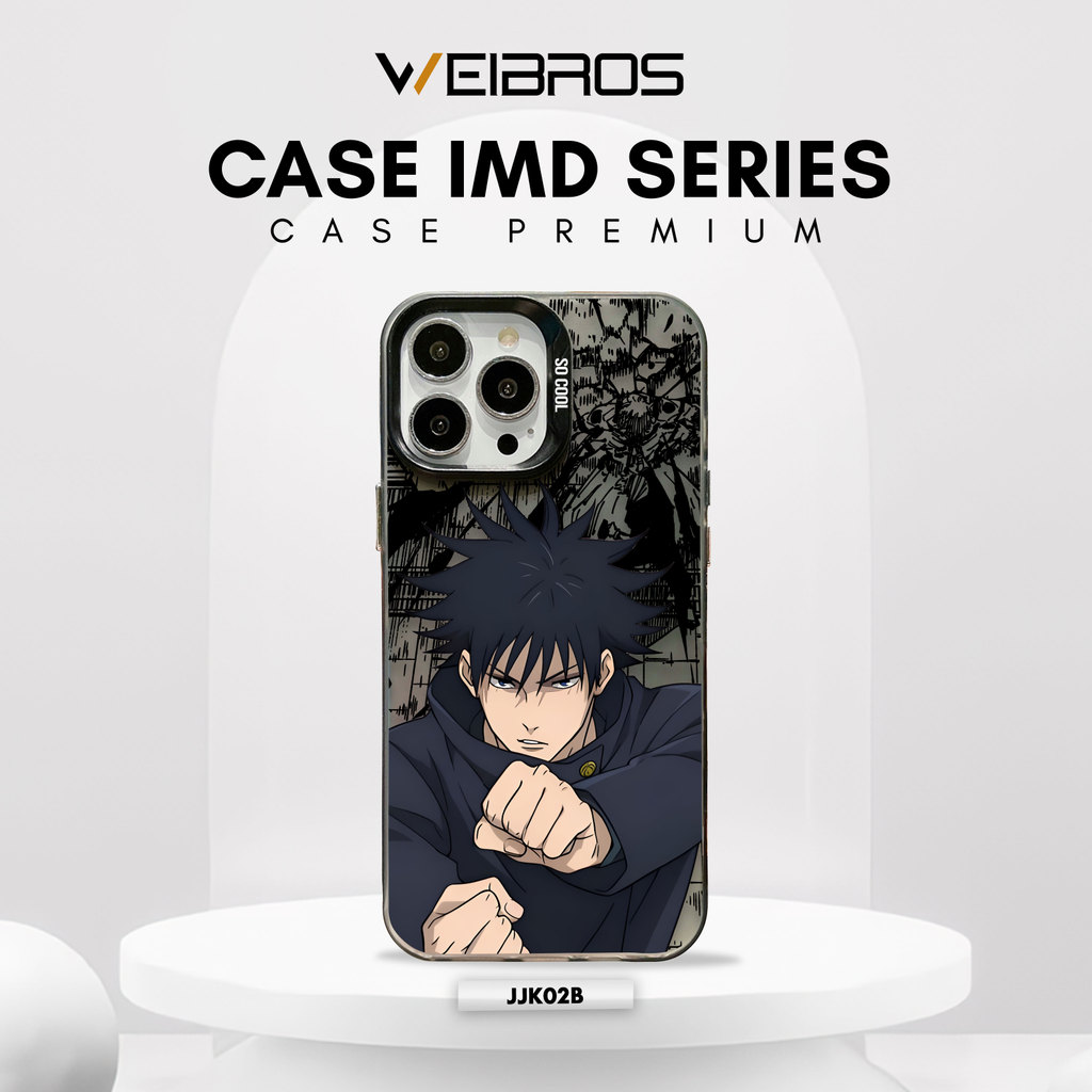 WEIBROS CASE POCO M4 M5 M5S M6 M6 PRO X2 X3 NFC X5 X6 PRO 4G 5G CASING IMD JUJUTSU KAISEN MEGUMI
