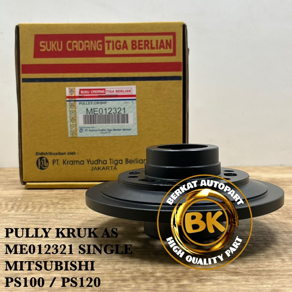 PULY PULLY CRANKSHAFT KRUK AS SINGLE MITSUBISHI PS100 PS120 PS 100 120 TURBO CANTER ME012321 PULI PU