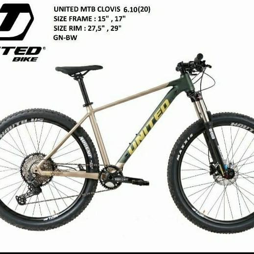 PROMO GASSPOLL Sepeda UNITED MTB CLOVIS 6.10 (2020)