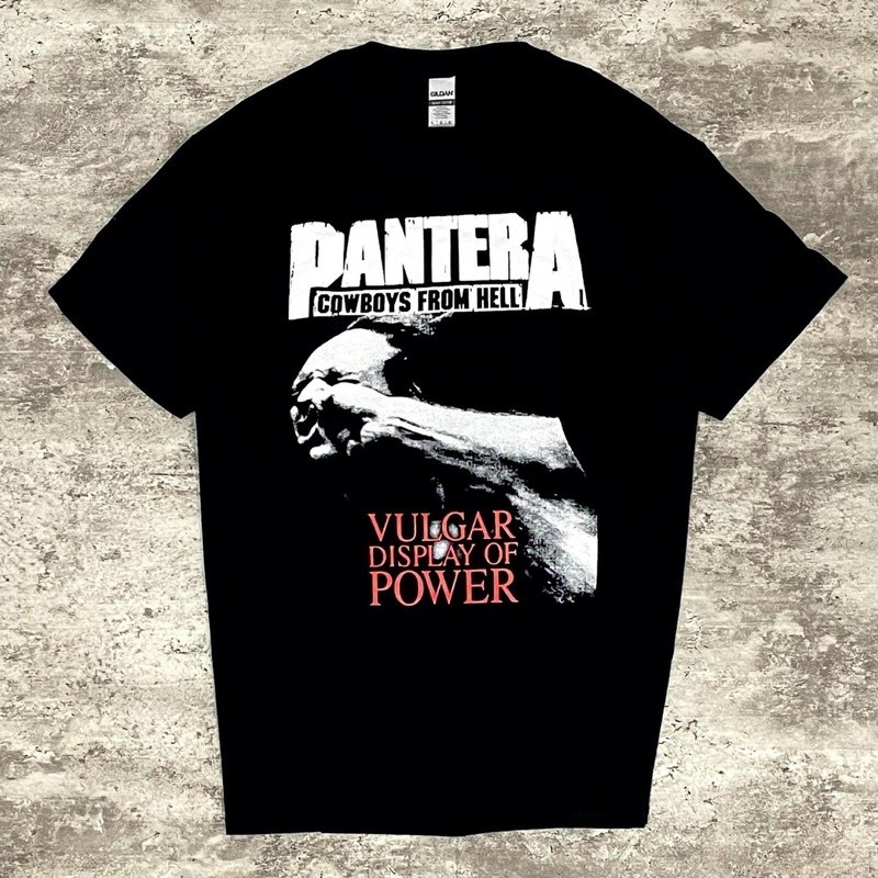 (COD) Pantera - Cowboy From Hell Tshirt - Black