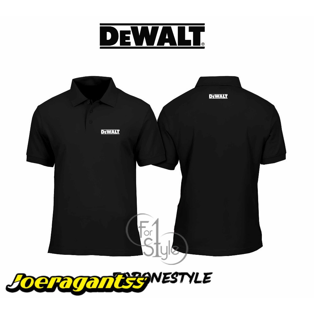 POLOSHIRT DEWALT - POLO BERKERAH DEWALT - POLO DEWALT