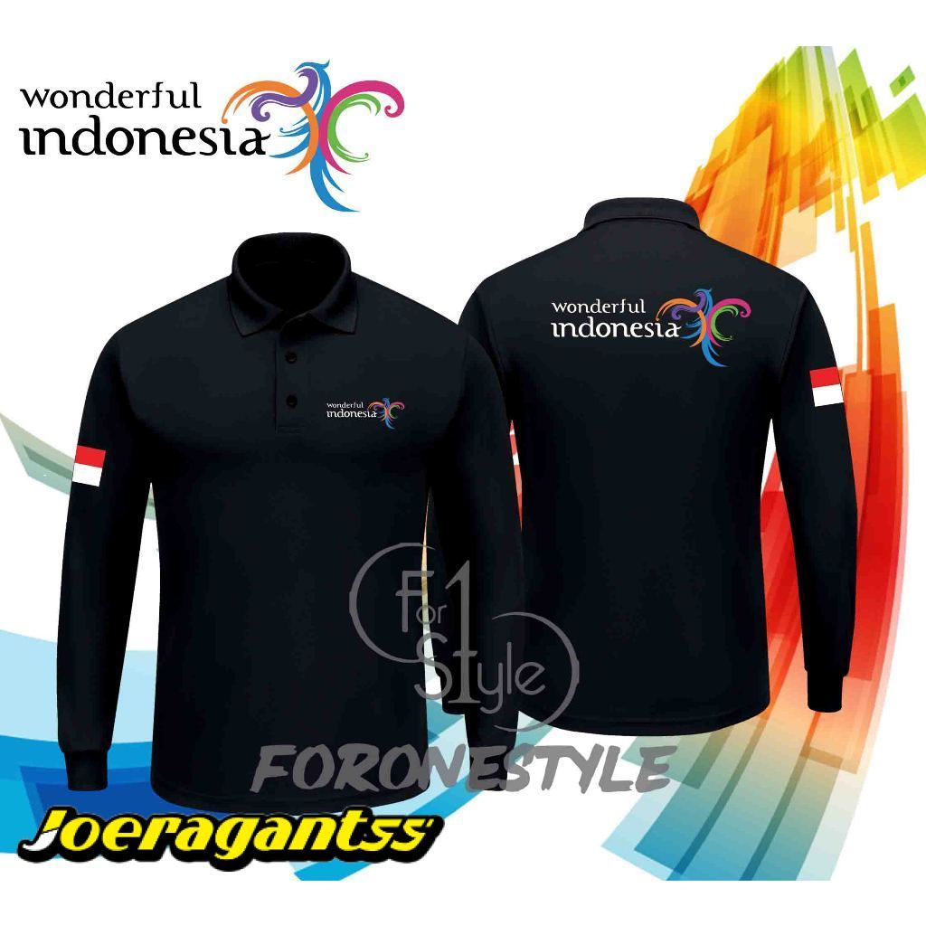 POLOSHIRT WONDERFUL INDONESIA - POLO BERKERAH WONDERFUL INDONESIA - POLO WONDERFUL INDONESIA