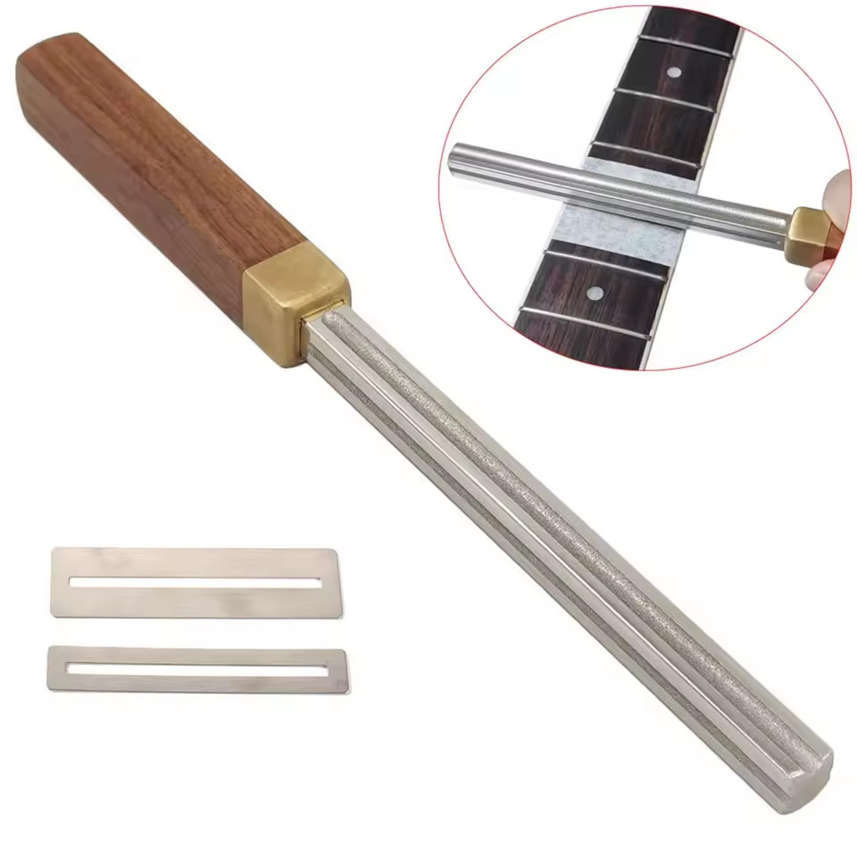 Guitar Fret File Repair Tool Guitar Fret Groove amond Polishing Guitarra Luthier Tools Guitar Fret C