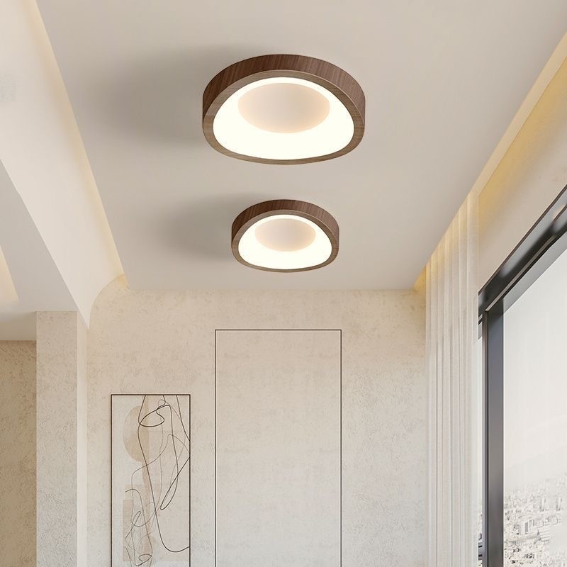 LED Nusantara Lampu Kamar Tidur Aesthetic Plafon Lampu Hias Kamar Tidur Minimalis Lampu Kayu Lampu L