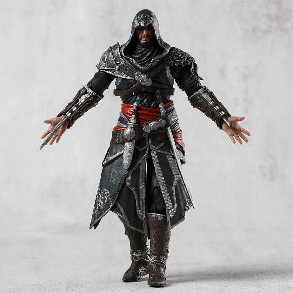 NECA Ultimate Ezio Auditore Action Figure Model PVC Toy Display Gift Collection Doll