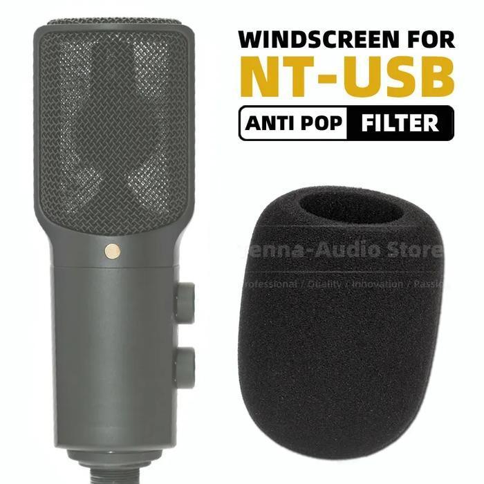Windscreen Rode NT USB pop filter foam kompatibel other condenser mic Mikrofon Microphone - Busa Win