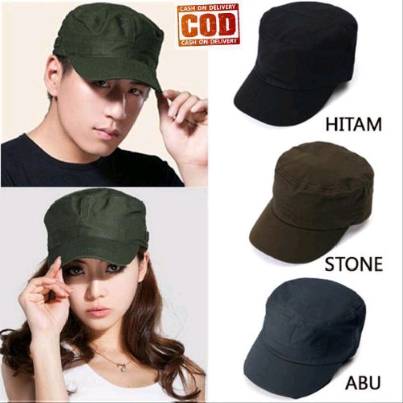 TOPI KOMANDO PRIA WANITA / TOPI POLISI / TOPI TENTARA / TOPI SATPAM / TOPI DAMKAR
