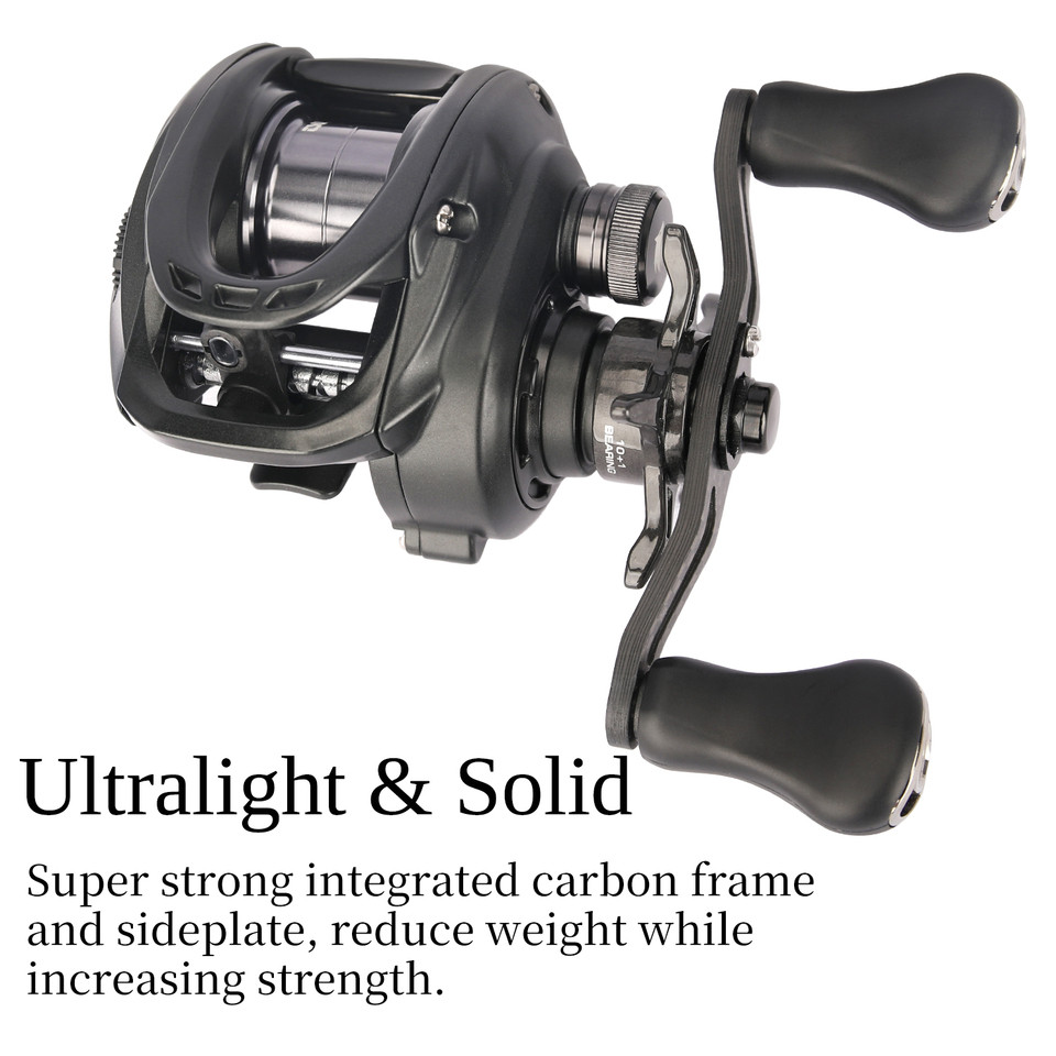 4.6g BFS Spool TSURINOYA 134g KF50S Pro Ultra-light BFS FINESSE Baitcasting Reel With 7.1:1 Baitcast