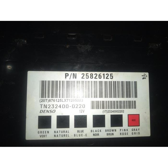 BCM BODY CONTROL MODULE CHEVROLET CAPTIVA PN 25826125 BEST