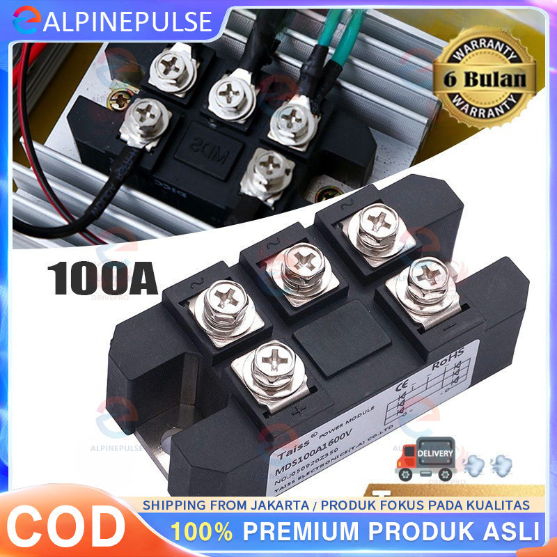 Dioda MDS 100A 1200V Diode Module Bridge 3 Phase Dioda Rectifier 3 Phase Dioda Bridge